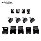 BUFEETERS  Front Upper Grille Grill Assembly Fit For 2018 2019 2020 Ford F-150,Honeycomb Style,Agate Black