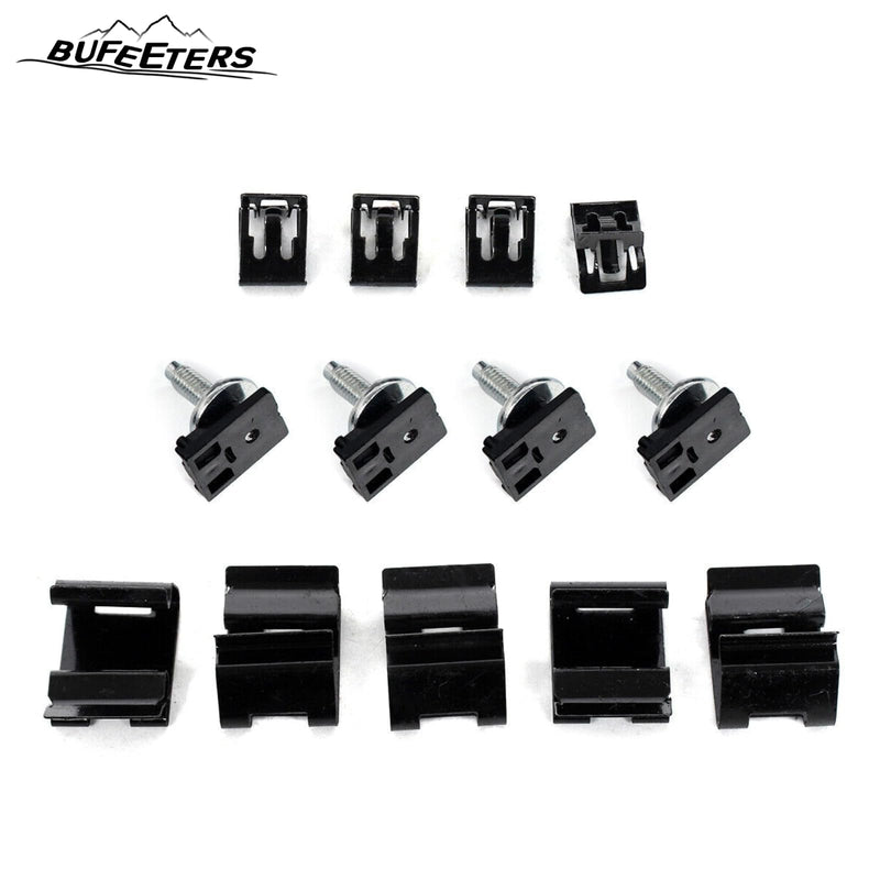 BUFEETERS  Front Upper Grille Grill Assembly Fit For 2018 2019 2020 Ford F-150,Honeycomb Style,Agate Black