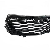 BUFEETERS   Front Bumper Upper Grille W/Trim Fit For 2022 2023 Chevy Equinox,RS Style,Gloss Black