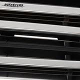 BUFEETERS Front Bumper Grille Fit For 2015 2016 2017 2018 2019 Ford Transit 150 250 350,Horizontal Billet Style,Chrome&Black