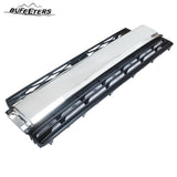 BUFEETERS  Front Bumper Lower Grille Fit For 2014 2015 2016 2017 2018 2019 2020 Toyota 4Runner Limited,Mesh Style,Chrome＆Black