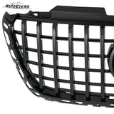 BUFEETERS  Front Bumper Upper Grille Fit For  Mercedes Benz Sprinter 1500 2500 3500 W907,GT Style,Blac2018 2019 2020 2021 2022 2023k