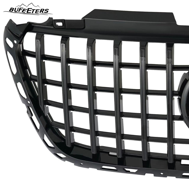 BUFEETERS  Front Bumper Upper Grille Fit For  Mercedes Benz Sprinter 1500 2500 3500 W907,GT Style,Blac2018 2019 2020 2021 2022 2023k
