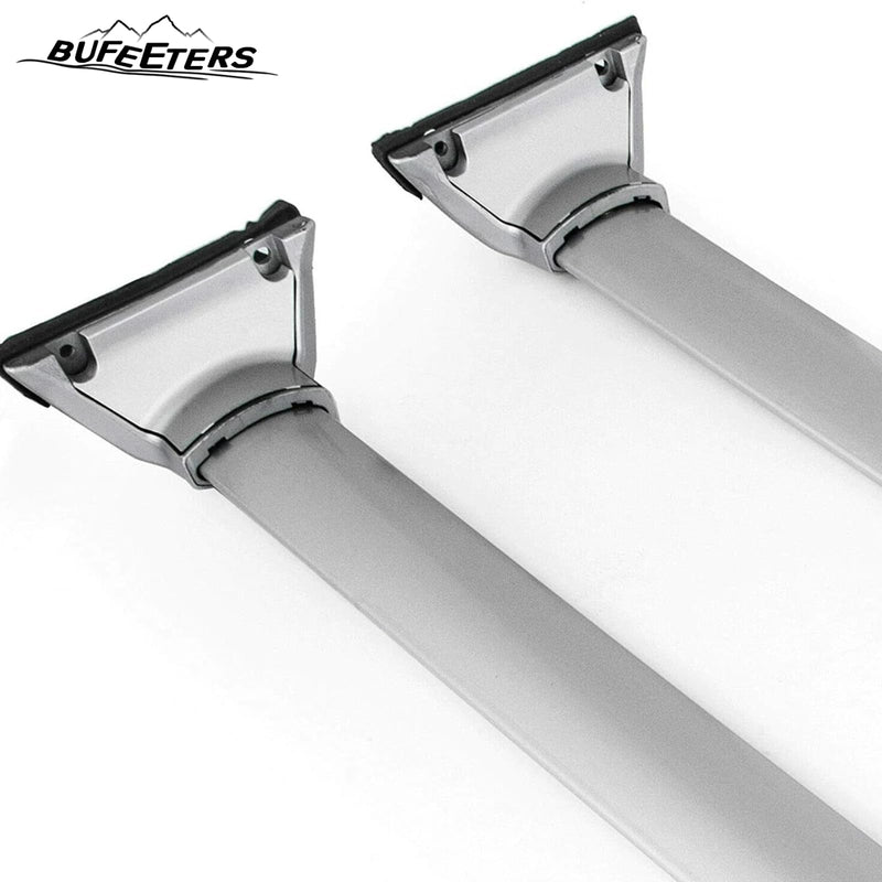 BUFEETERS   Roof Rack Cross Bar Luggage Carrier Crossbar Fit For 2017 2018 2019 2020 2021 2022 Honda CRV CR-V,OE Style,Silver