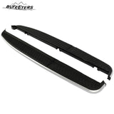 BUFEETERS  Side Step Running Board Nerf Bar Fit For 2006 2007 2008 2009 2010 2011 2012 2013 Land Rover Range Rover Sport,Black&Silver