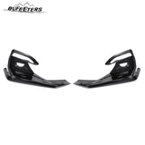 BUFEETERS   Front Bumper Lower Grille W/ Fog Light Covers Fit For 2018 2019 2020 2021 2022 INFINITI Q50 Sport,Mesh Style,Black