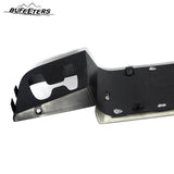BUFEETERS Front Upper Lower Grille Mesh Assembly Fit For 2007 2008 2009 2010 2011 2012 2013 2014 GMC Yukon/Yukon XL,Denali Style,Gloss Black