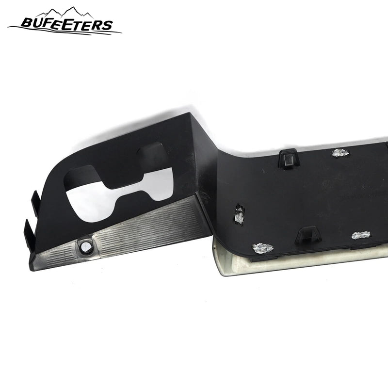BUFEETERS Front Upper Lower Grille Mesh Assembly Fit For 2007 2008 2009 2010 2011 2012 2013 2014 GMC Yukon/Yukon XL,Denali Style,Gloss Black