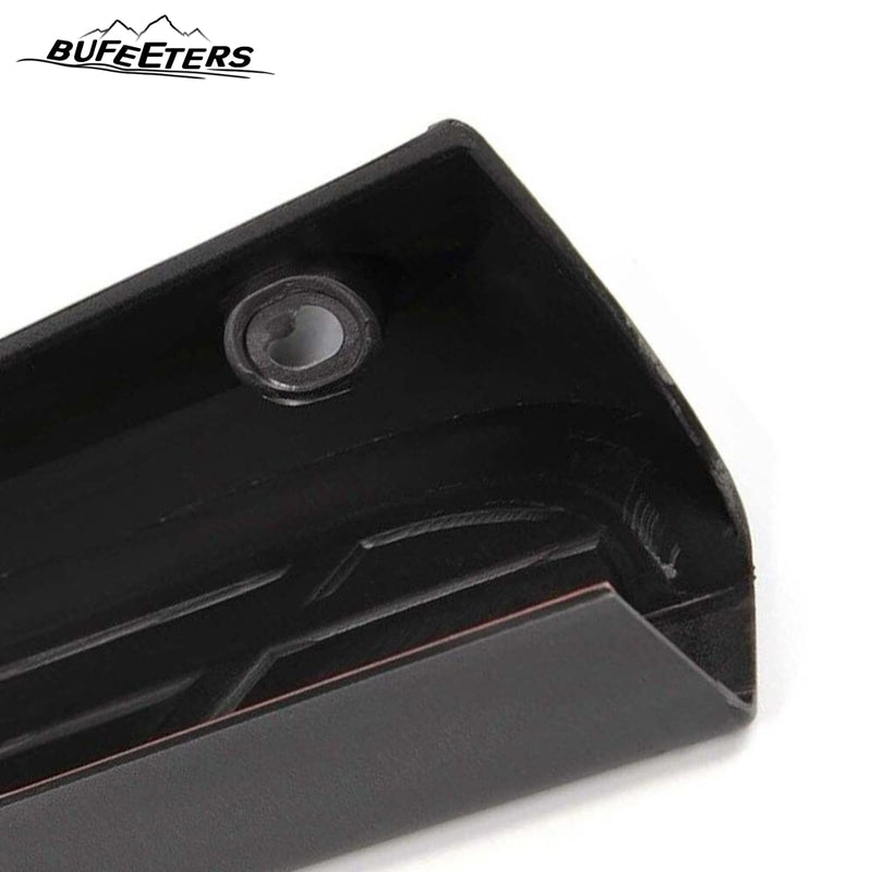 BUFEETERS Tailgate Molding Spoiler Cap Fit For 1999 2000 2001 2002 2003 2004 2005 2006 2007 Silverado GMC Sierra 1500,Factory Style,Textured Black