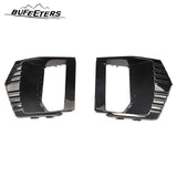 BUFEETERS Front Grille Grill Hood Trim Molding Set Fit For 2021 2022 2023 GMC Yukon/XL Denali,Gloss Black