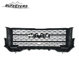 BUFEETERS Front Bumper Upper Chrome Grille Fit For 2020 2021 2022 2023 GMC Acadia Denali,Factory Style