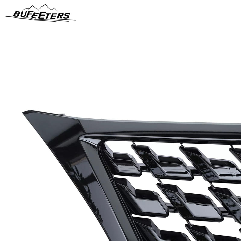 BUFEETERS Front Upper Grille Luxury Grill Fit For 2014 2015 2016 2017 2018 2019 2020 2021 2022 LEXUS GX460,Factory Style,Gloss Black
