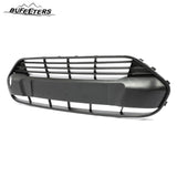 BUFEETERS Front Bumper Face Bar Upper Grille Fit For 2014 2015 2016 2017 2018 Ford Transit Connect,Factory Style,Black