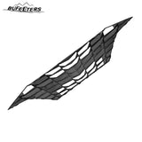 BUFEETERS    Front Bumper Radiator Grille Assembly Fit For 2021 2022 2023 Hyundai Elantra Sedan,Mesh Style,Gloss Black