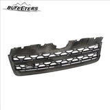 BUFEETERS Front Bumper Upper Grille Fit For 2015 2016 2017 2018 2019 Land Rover Discovery Sport,Mesh Style,Black&Silver