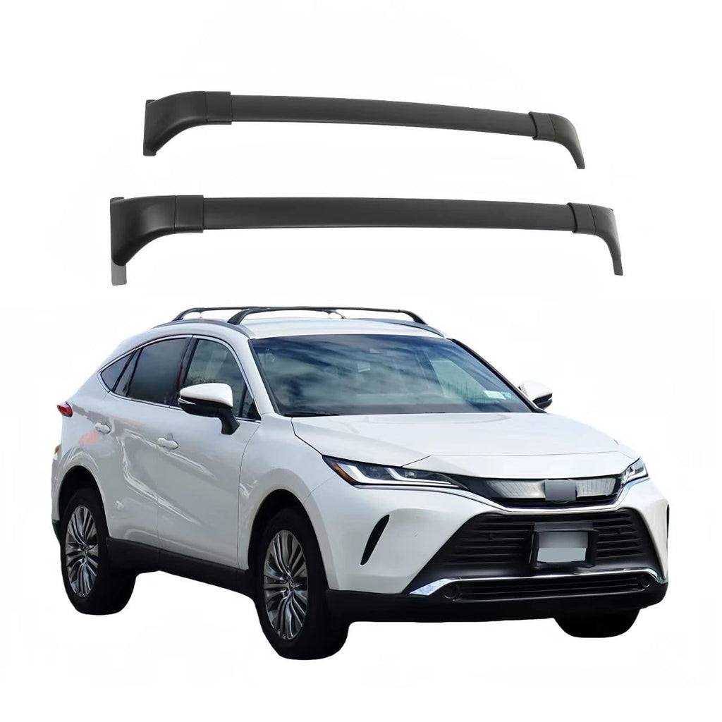 BUFEETERS   Roof Rack Cross Bars Fit For 2021 2022 2023 2024 Toyota Venza XLE Limited,Black