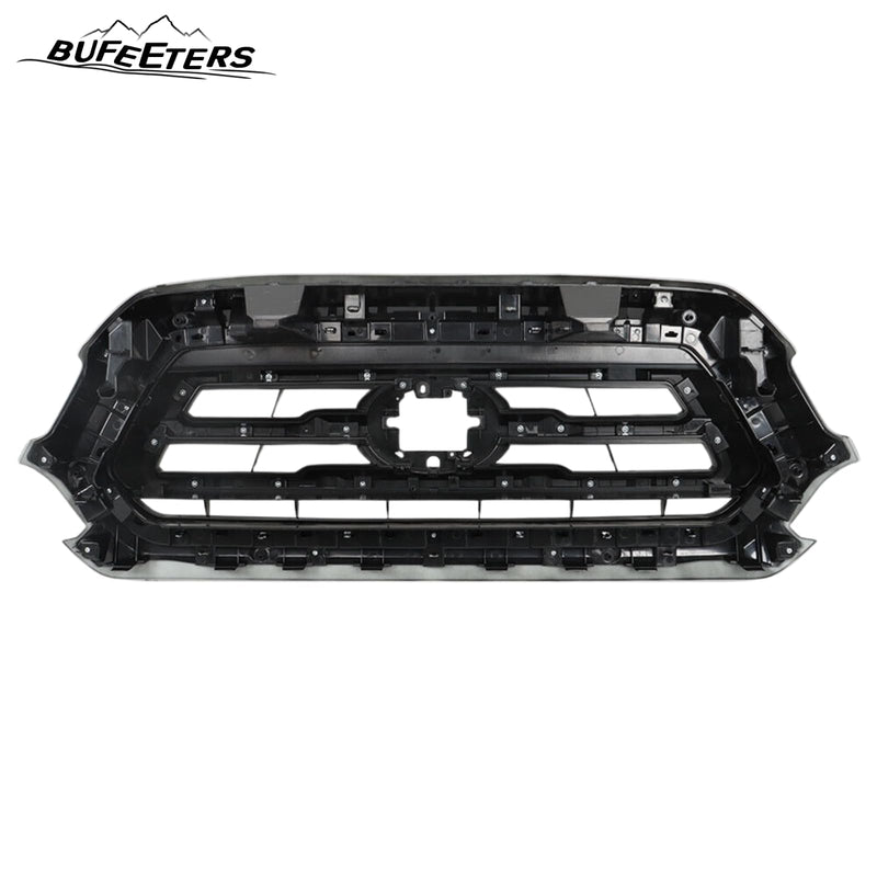 BUFEETERS Front Bumper Upper Grille Fit For 2018 2019 2020 2021 2022 Toyota Tacoma,Chrome&Black