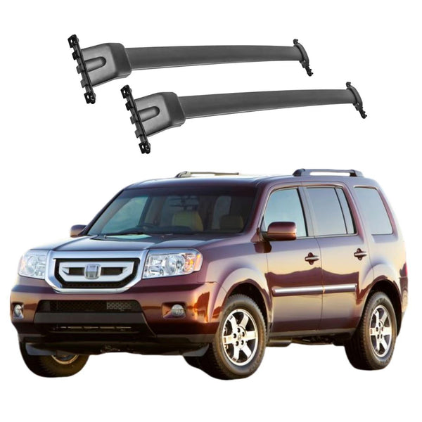 BUFEETERS  Roof Rack Cross Bars Fit For 2009-2015 Honda Pilot,Black
