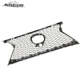 BUFEETERS  Front Bumper Grille Assembly Fit For 2015 2016 2017 Lexus NX200t,OE Style,Painted Silver Shell and Insert