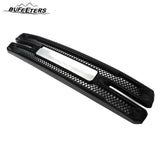 BUFEETERS Front Bumper Grille Covers Grill Overlay Fit For 2019 2020 2021 GMC Sierra 1500 SLT AT4,Factory Style,Matte Black
