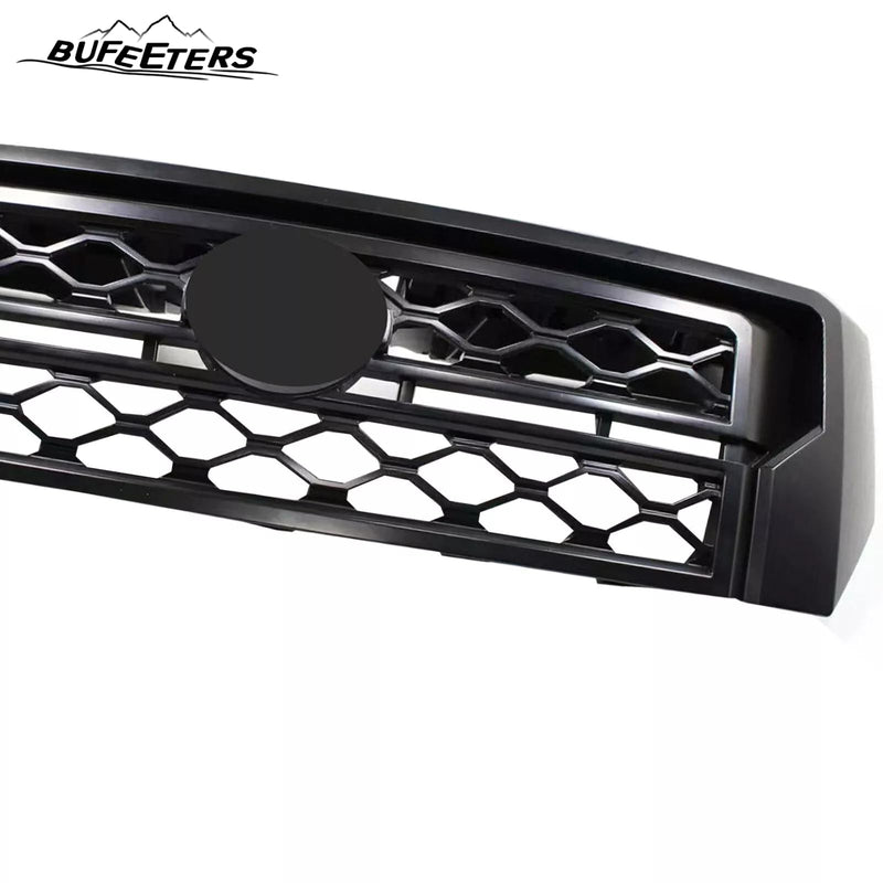 BUFEETERS Front Bumper Upper Grille Fit For 2022 2023 2024 Nissan Frontier,Factory Style,Black