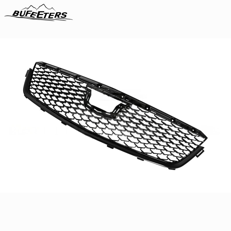 BUFEETERS  Front Bumper Upper Grille Cover Fit For 2020 2021 2022 2023 2024 Cadillac CT4,CT4-V Blackwing Style,Gloss Black