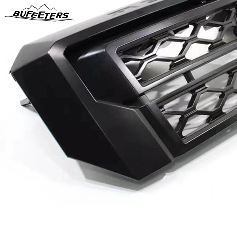 BUFEETERS Front Bumper Upper Grille Fit For 2022 2023 2024 Nissan Frontier,Factory Style,Black