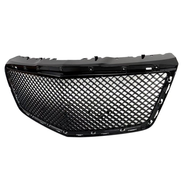 BUFEETERS  Front Bumper Hood Grille  Black Fit For 2014 2015 2016 2017 2018 2019 Cadillac CTS Sedan B Style