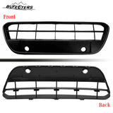 BUFEETERS Front Bumper Lower Grille Fit For 2010 2011 2013 Ford Transit Connect,Horizontal Billet Style,Matte Dark Gray&Black