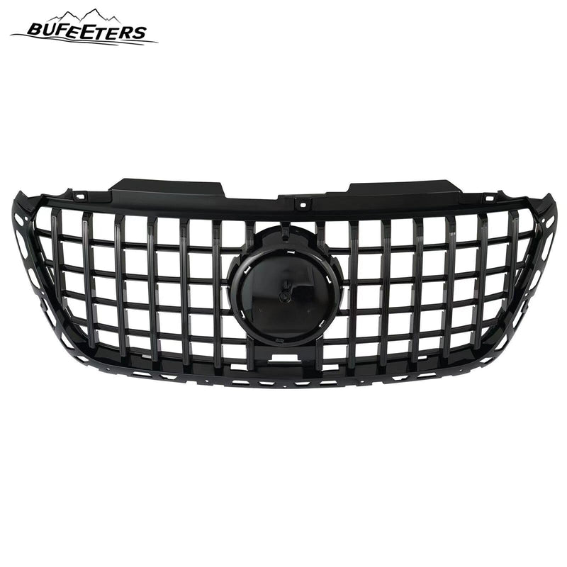 BUFEETERS  Front Bumper Upper Grille Fit For  Mercedes Benz Sprinter 1500 2500 3500 W907,GT Style,Blac2018 2019 2020 2021 2022 2023k
