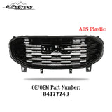 BUFEETERS Front Bumper Upper Grille Fit For 2018 2019 2020 2021 GMC Terrain,Denali Style,Gloss Black