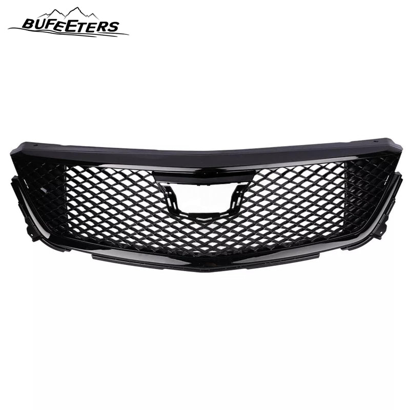 BUFEETERS  Front Bumper Upper Grille Assembly Fit For 2020 2021 2022 2023 2024 Cadillac CT4,Mesh Style,Black