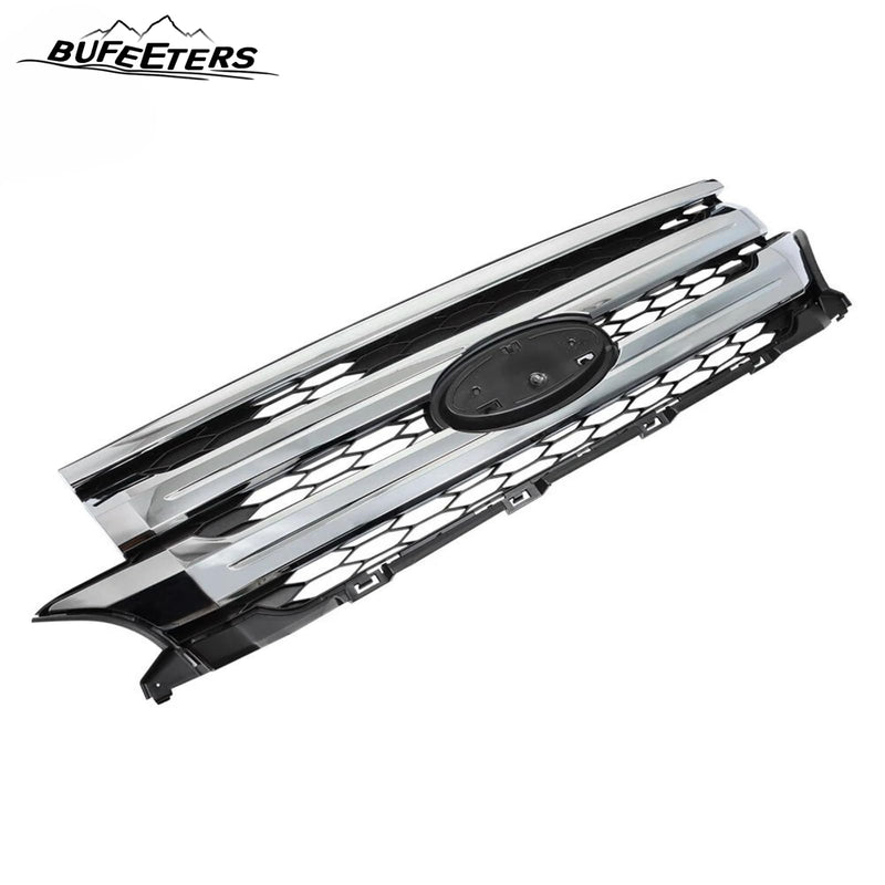 BUFEETERS Front Bumper Cover Fascia + Grilles Assembly Fit For 2011 2012 2013 2014 Ford Edge,Factory Style,Chrome&Black