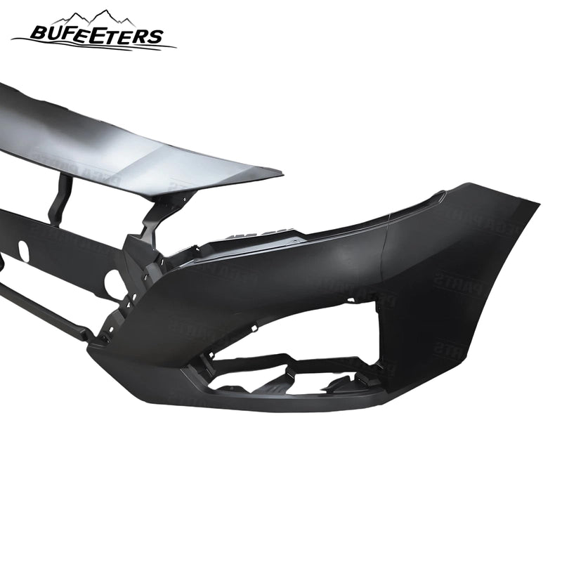 BUFEETERS  7PCS Front Bumper Grille Fog Light Cover Black Molding Fit For 2023 2024 Nissan Altima SR,Factory Style,Gloss Black