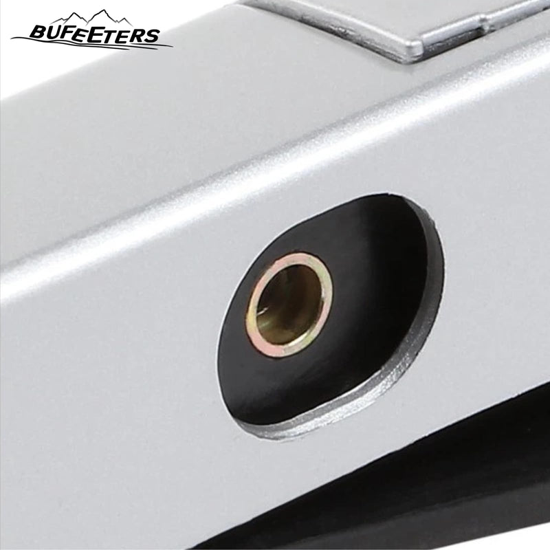 BUFEETERS   Pair Roof Rack Side Rails Fit For 2012 2013 2014 2015 2016 HONDA CRV LX / EX,OEM Style,Silver