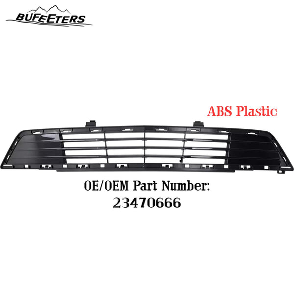 BUFEETERS  Front Bumper Lower Grille Fit For 2017 2018 2019 Cadillac XT5,Mesh Style,Black