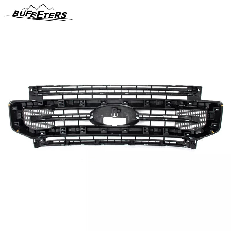 BUFEETERS Front Bumper Upper Grille Fit For 2020 2021 2022 F-250 F-350 F-450 F-550 Super Duty,Platinum Style,Oxford White&Matte Black