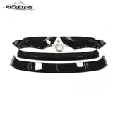 BUFEETERS Front Bumper Spoiler Splitter Lip Kit Fit For 2019 2020 2021 2022 2023 BMW X5 G05,Gloss Black