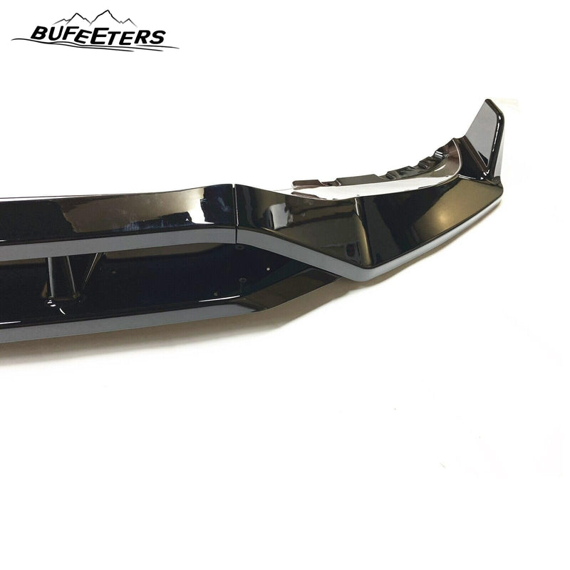 BUFEETERS Front Bumper Spoiler Splitter Lip Kit Fit For 2019 2020 2021 2022 2023 BMW X5 G05,Gloss Black