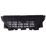 BUFEETERS  Front Bumper Upper Radiator Grille W/Chrome Trim  Fit For 2020 2021 2022 2023 Hyundai Venue,Factory Style,Black&Chrome