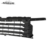 BUFEETERS Front Bumper Upper Grille Fit For 2022 2023 2024 Chevy Silverado 1500 High Country,Chrome&Silver