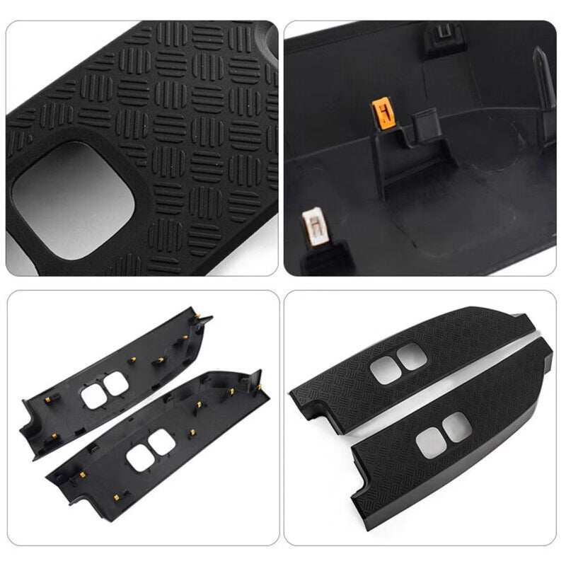 BUFEETERS Rear Tail Light Cover Fit For 2020 2021 2022 2023 Land Rover Defender 90 110 ,Matte Black