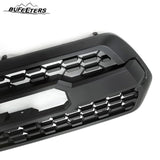 BUFEETERS   Front Bumper Grille With Accessories&4 LED Fit For 2016 2017 2018 2019 2020 2021 2022 2023 Toyota Tacoma,Mesh Style,Matte Black