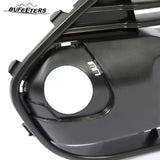 BUFEETERS Front Bumper Face Bar Upper Grille Fit For 2014 2015 2016 2017 2018 Ford Transit Connect,Factory Style,Black