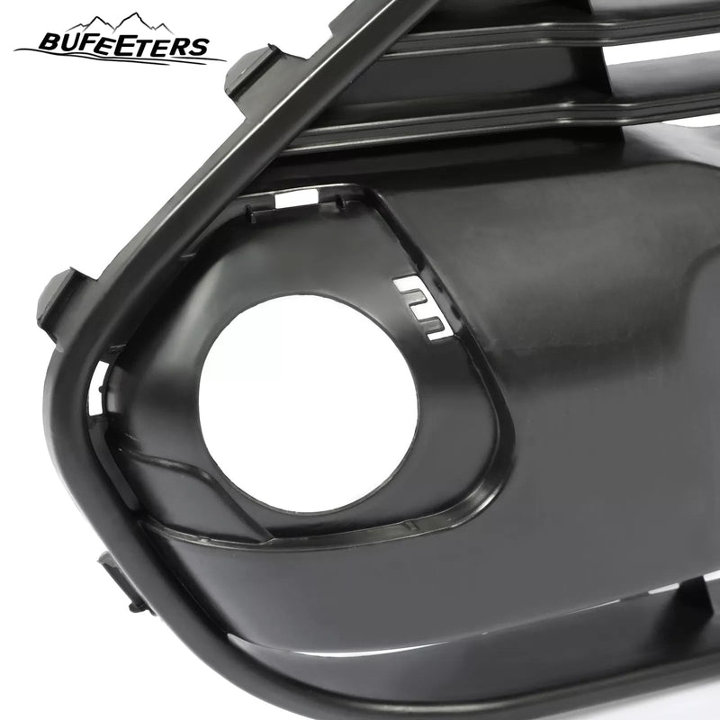 BUFEETERS Front Bumper Face Bar Upper Grille Fit For 2014 2015 2016 2017 2018 Ford Transit Connect,Factory Style,Black