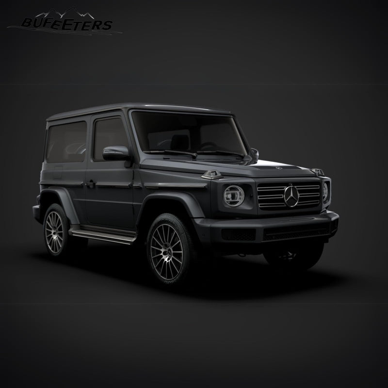 BUFEETERS Side Step Running Board Nerf Bar Fit For 2019 2020 2021 2022 2023 2024 2025 Mercedes Benz G-Class 500 550 W463,Black&Silver