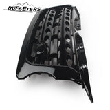 BUFEETERS Front Bumper Upper Grille Fit For 2014 2015 2016 Land Rover LR4 Discovery 4 L319,Mesh Style,Gloss Black