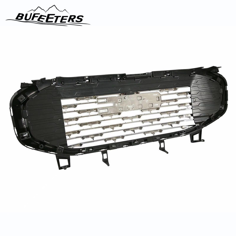 BUFEETERS  Front Upper Grille Assembly Chrome Fit For 2018 2019 2020 2021 GMC Terrain,Denali Style
