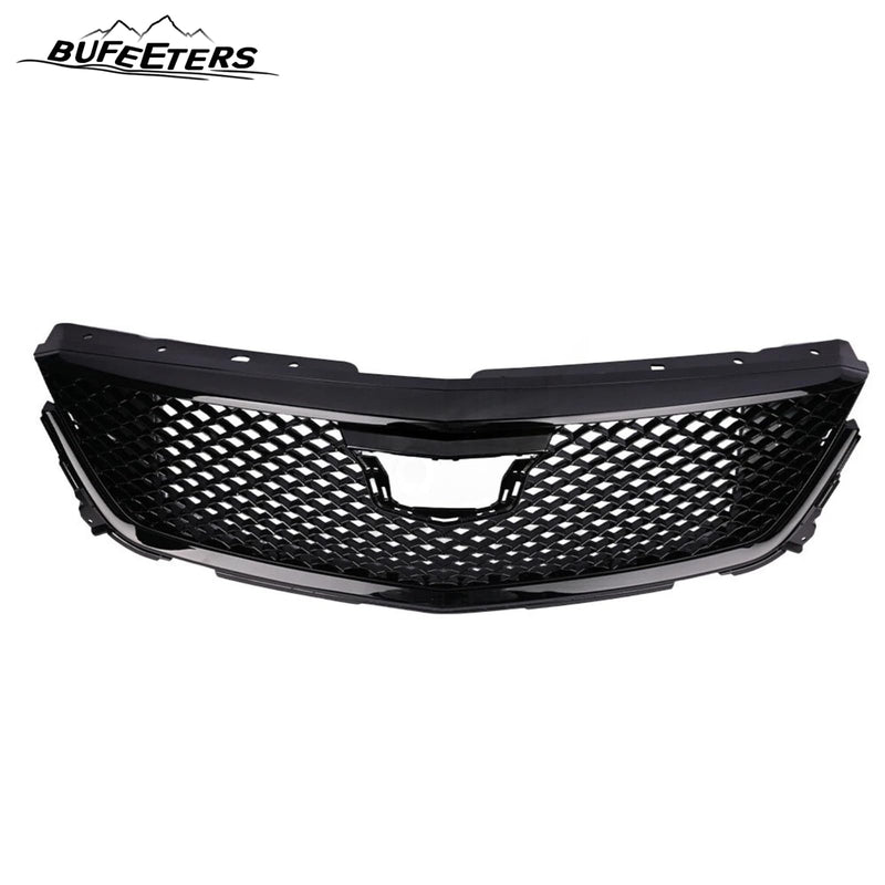 BUFEETERS  Front Bumper Upper Grille Assembly Fit For 2020 2021 2022 2023 2024 Cadillac CT4,Mesh Style,Black