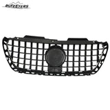 BUFEETERS  Front Bumper Upper Grille Fit For  Mercedes Benz Sprinter 1500 2500 3500 W907,GT Style,Blac2018 2019 2020 2021 2022 2023k